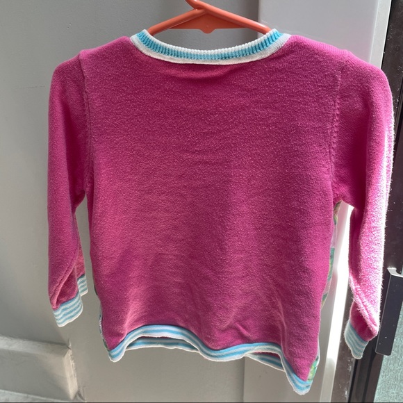 Hanna Andersson Patterned Floral Cardigan Sweater - Picture 4 of 4